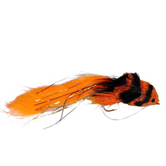 Dahlberg Diver / Rabbit Zonker Tail - Pisces Orange Black Australia nz
