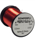 Semperfli Wire 0.3mm Red Australia NZ