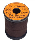 UNI Thread 6/0 BK. Brown Australia NZ
