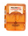 6 Compartment Box - Orange Fulling Mill, Fly Fishing Australia, New Zealand