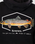 Simms F25 Artist Hoody - Brown Trout, Fly Fishing Australia, New Zealand