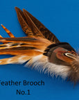 Feather Brooch Pin - Veniard