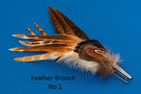 Feather Brooch Pin - Veniard