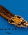 Feather Brooch Pin - Veniard
