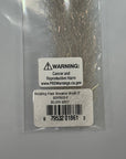 H20 Sculpting Flash Streamer Brush 2" Silver Grey, Fly Tying, Fly Fishing Australia, NZ