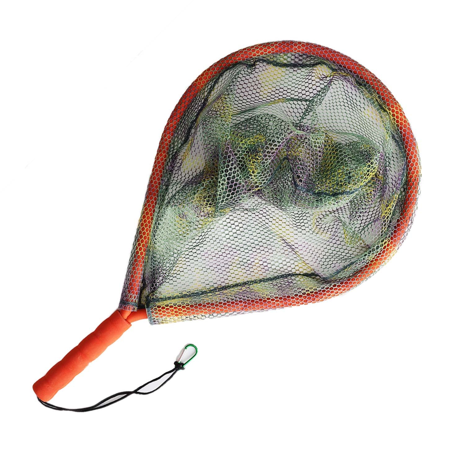 Coloured Floating Landing net Rubber mesh