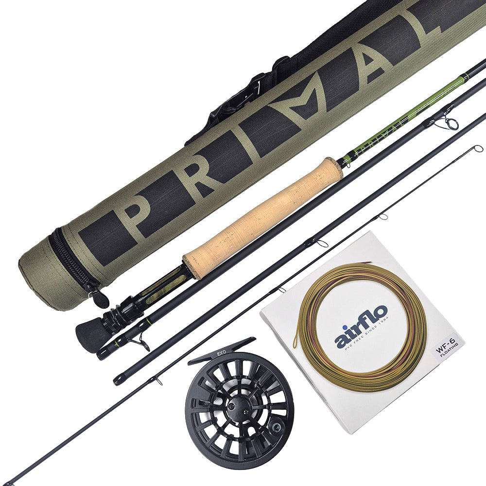 Primal Relay 10' 6wt Fly Rod Outfit Primal Relay 10' 6wt Fly Rod Outfit