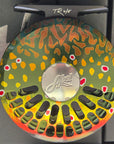 Abel multicolour art reel anodised Australia brook brown TR Abel