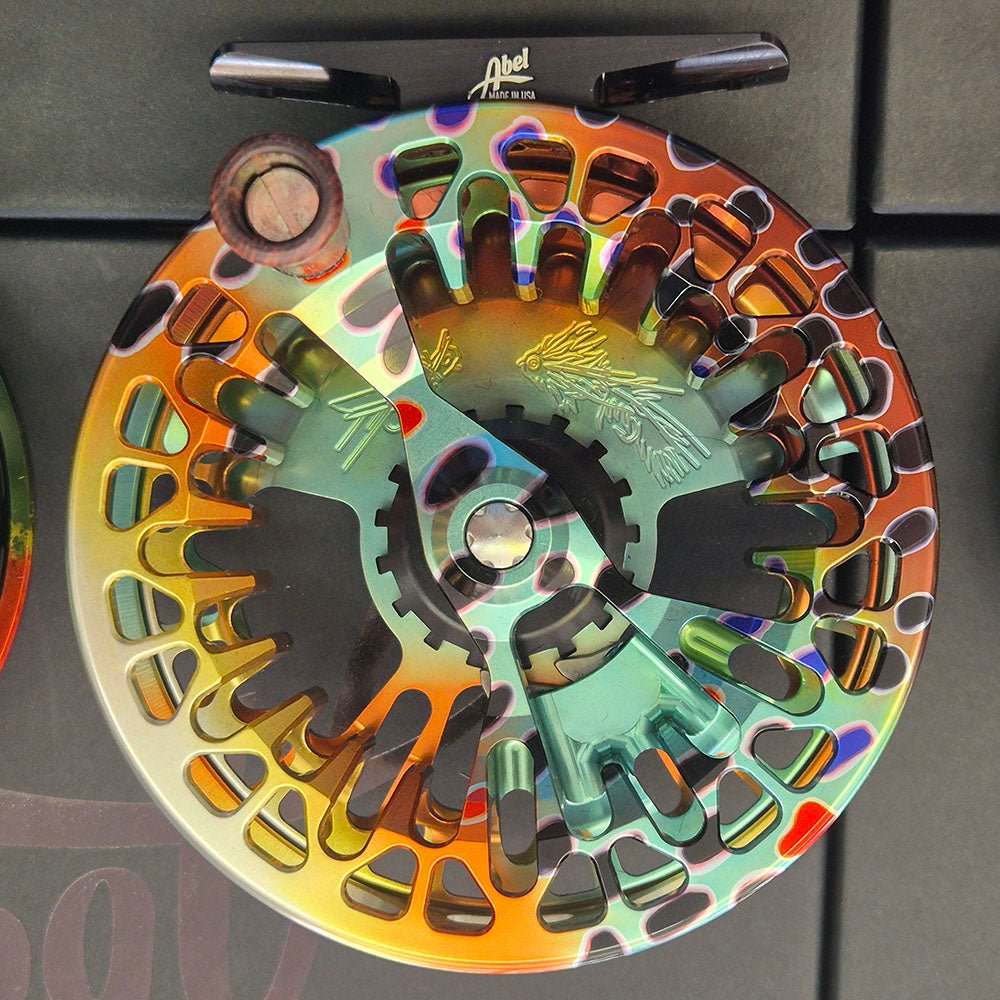 abel fly reels australia TR drag trout reel machined in Montrose Abel TR Fly Reel -
