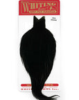 Whiting Dry Fly cape Hackle - Pro Grade Australia NZ, Black