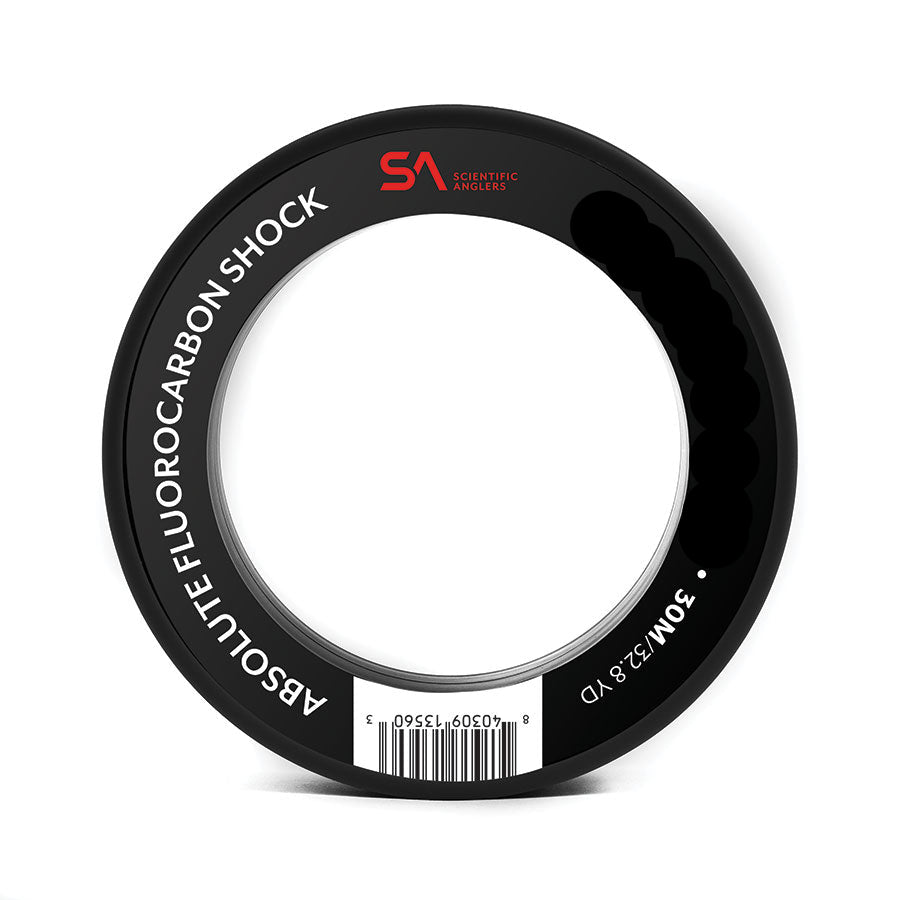 Scientific Angler Absolute Fluorocarbon Shock Leader Fly Fishing Australia, New Zealand.