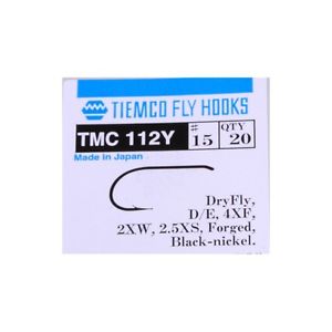 Tiemco TMC112Y Fly Hooks – essential Flyfisher