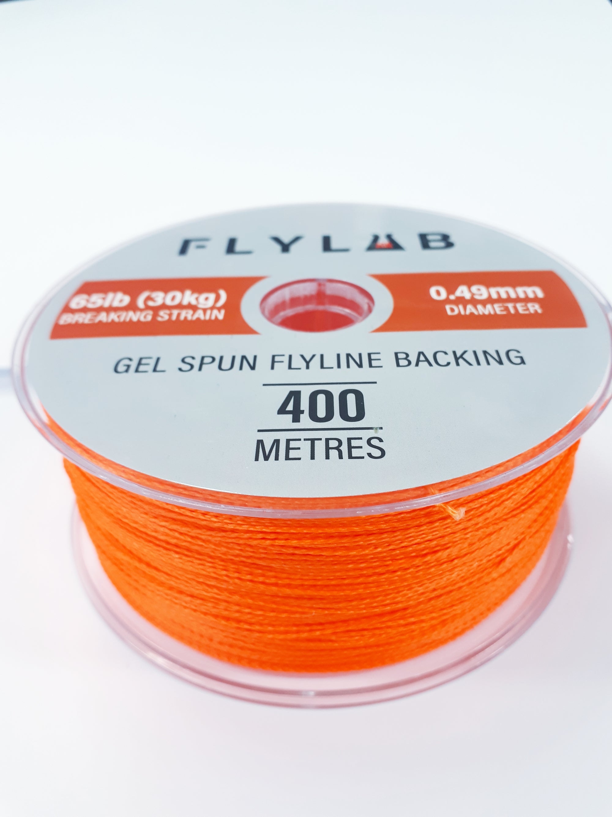 FLYLAB Gel Spun Backing 400m Burnt Orange, Australia, NZ