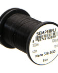 50D 100m Black Nano Silk Professional Fly Tying Thread - SEMPERFLI, Fly Fishing Australia, NZ