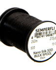 50D Black Nano Silk Professional Fly Tying Thread - SEMPERFLI, Fly Fishing Australia, NZ