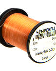 50D Orange Nano Silk Professional Fly Tying Thread - SEMPERFLI, Fly Fishing Australia, NZ
