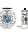 Custom Abel SDS 9/10 Platinum Body with Classic Tarpon Drag Knob and Platinum Handle, Fly Fishing Australia, New Zealand