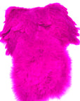 Grade 2 White Dyed Pink Chickabou, Fly-tying, Flyfishing Saltwater, Australian New Zealand