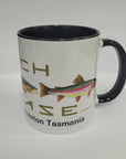 Trout Pattern Mugs