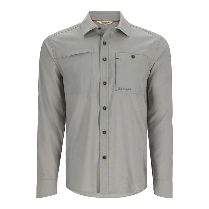 Simms M's Challenger LS Shirt - Cinder, Fly Fishing Australia, New Zealand 