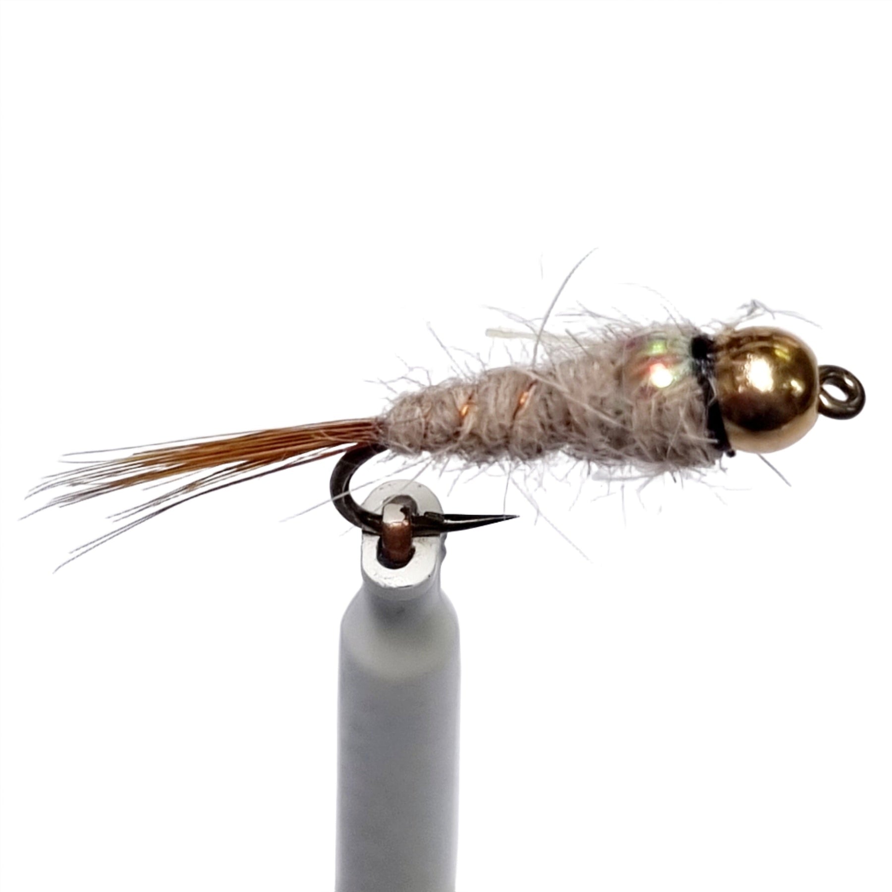 Bead Head Hare and Copper Flash Back Nymph Flies X 6 – essential Flyfisher