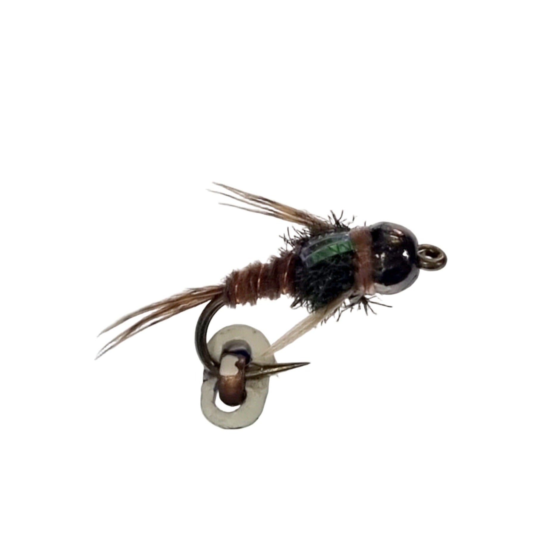 Black Tungsten F/Back Pheasant Tail Nymph Flies X 6 – essential Flyfisher