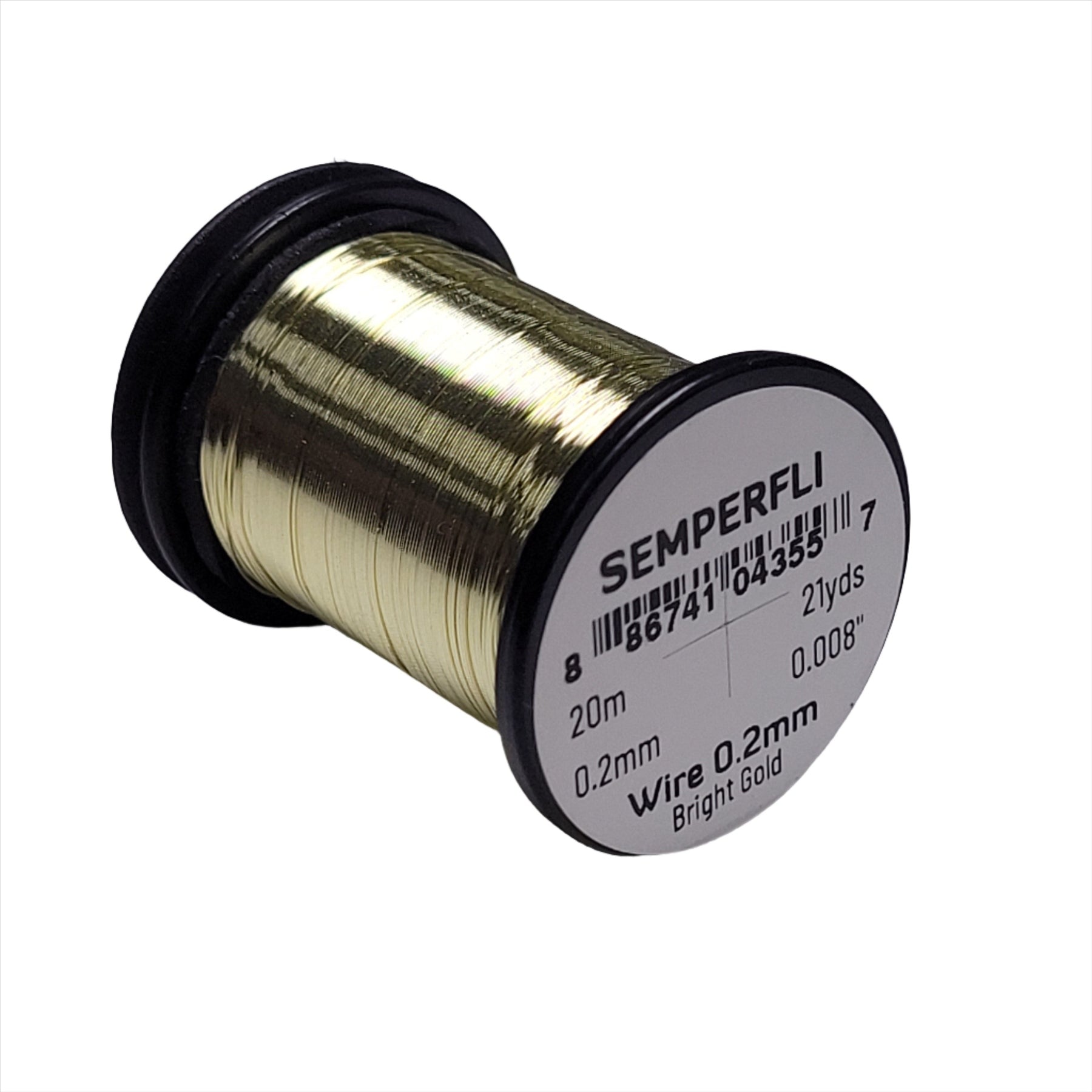 Semperfli Wire 0.2mm Bright Gold Australia NZ