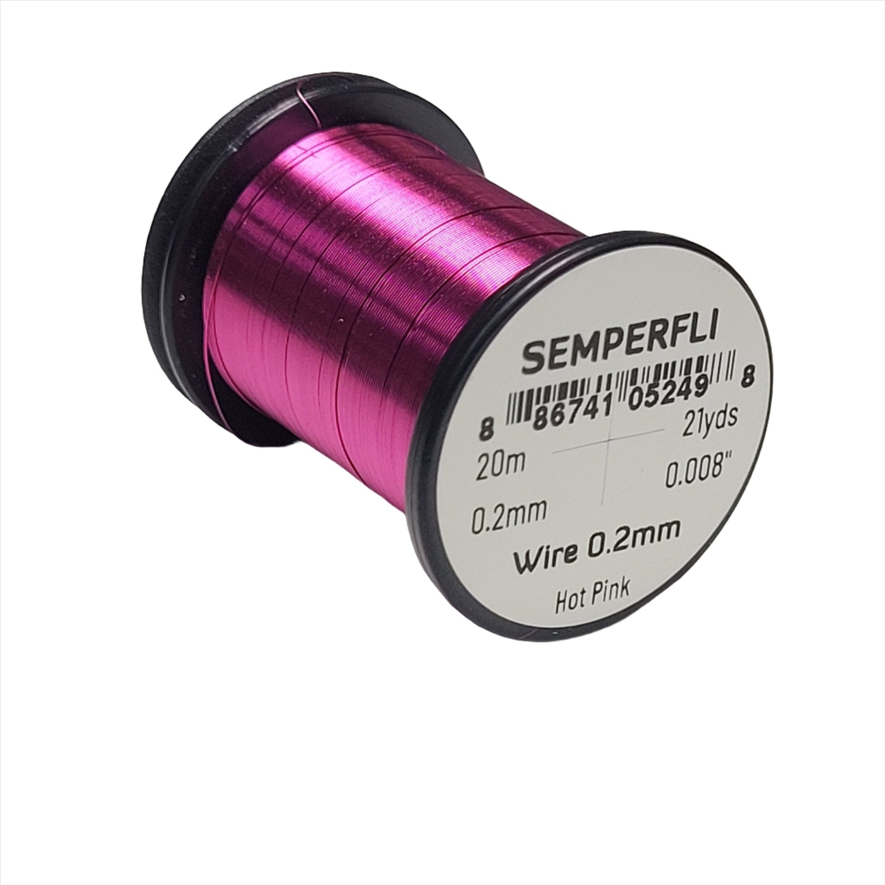 Semperfli Wire 0.2mm Hot Pink Australia NZ