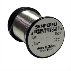 Semperfli Wire 0.3mm  Bright Sliver Australia NZ