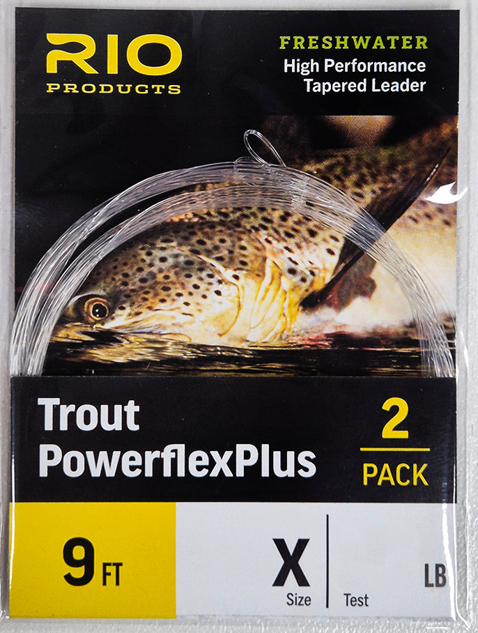 Rio Powerflex Plus Twin Pack Tapered Leaders Australia