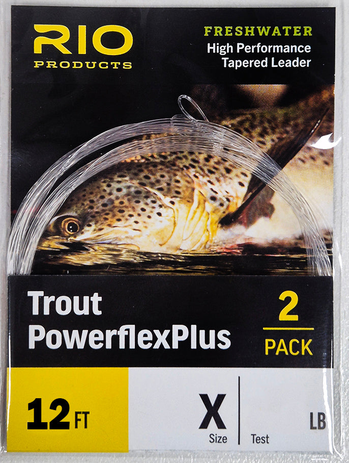 Rio Powerflex Plus Twin Pack Tapered Leaders Australia