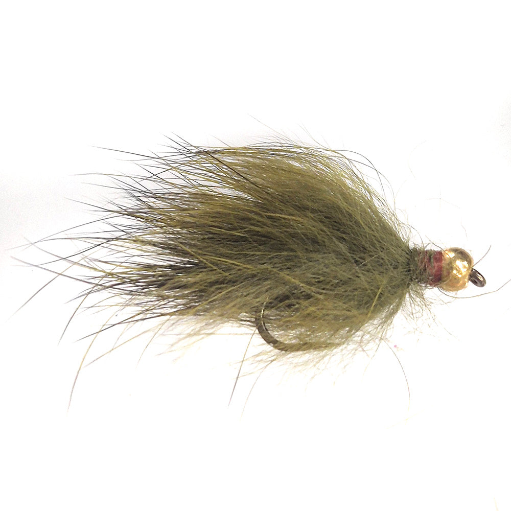 Fuzzy Wuzzy Olive bead head Australia New Zealand
