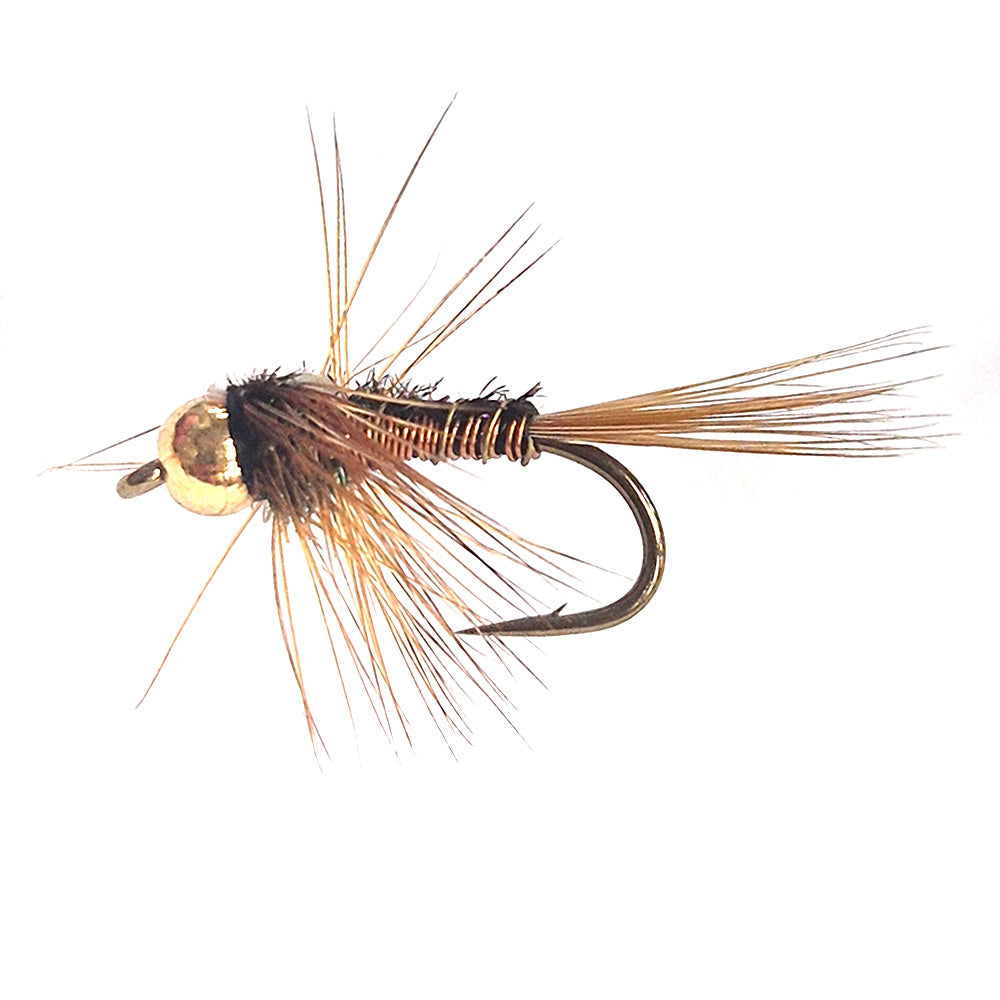 Carrot Flashback Bead Head Nymph x 6