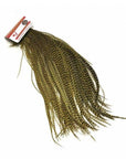 1/2 Saddle Grizzly Dyed Golden Olive Australia NZ