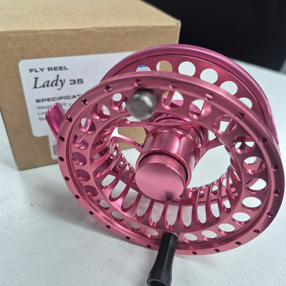 Hanak Lady Fly Reel Pink 5 wt Australia