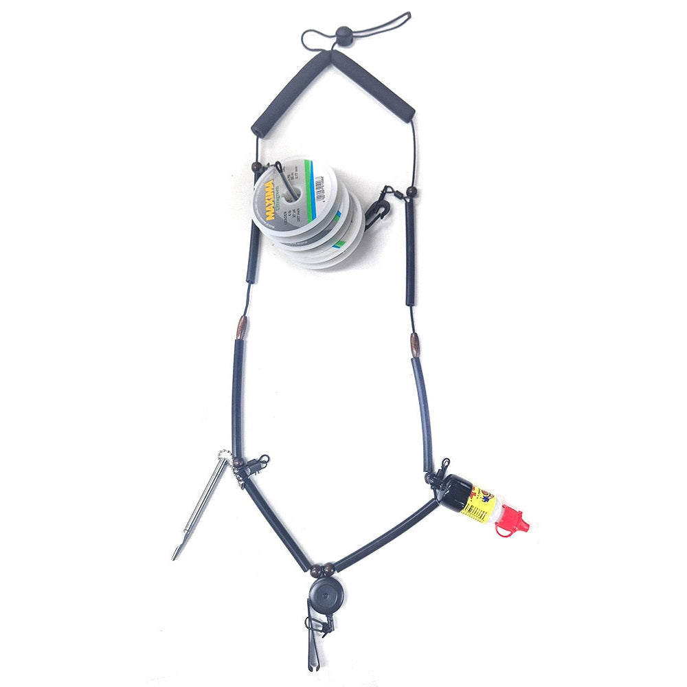 Deluxe Fishing Lanyard with Zinger