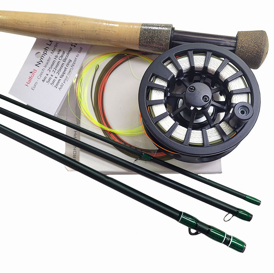 Primal Contact nymph rod combo best value 10 foot 3 weight wt Australia New Zealand Euro Czech nymphing 