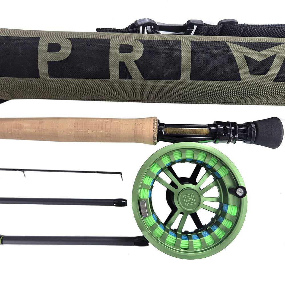 7 weight fly rod rod reel combo Penn Spinfisher VII Spinning If you cast with your LEFT hand AnglerDream 8'4'' 3WT Dark Green
