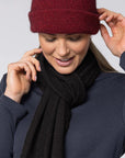 Warm stylish possum merino scarf noble wilde Australia