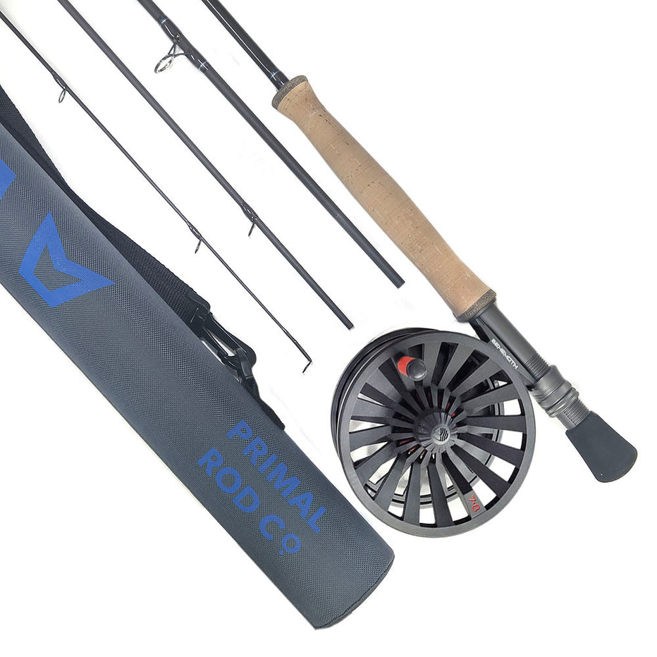 Primal Fly Rods Primal Smash 9wt Fly Rod Outfit | Saltwater Fly Fishing Combo ...