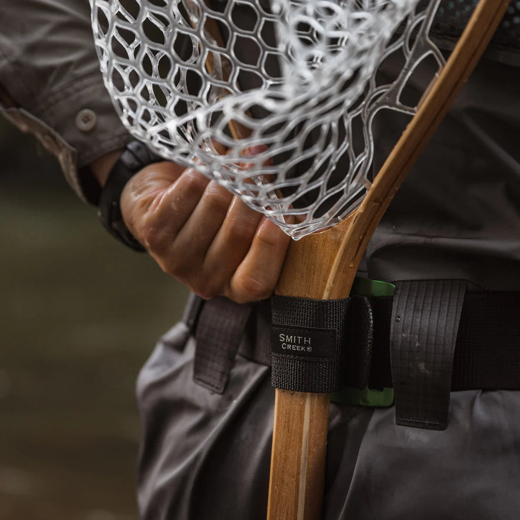 Smith Creek Belt Mount Landing Net Holster, Fly Fishing Australia, New Zealand