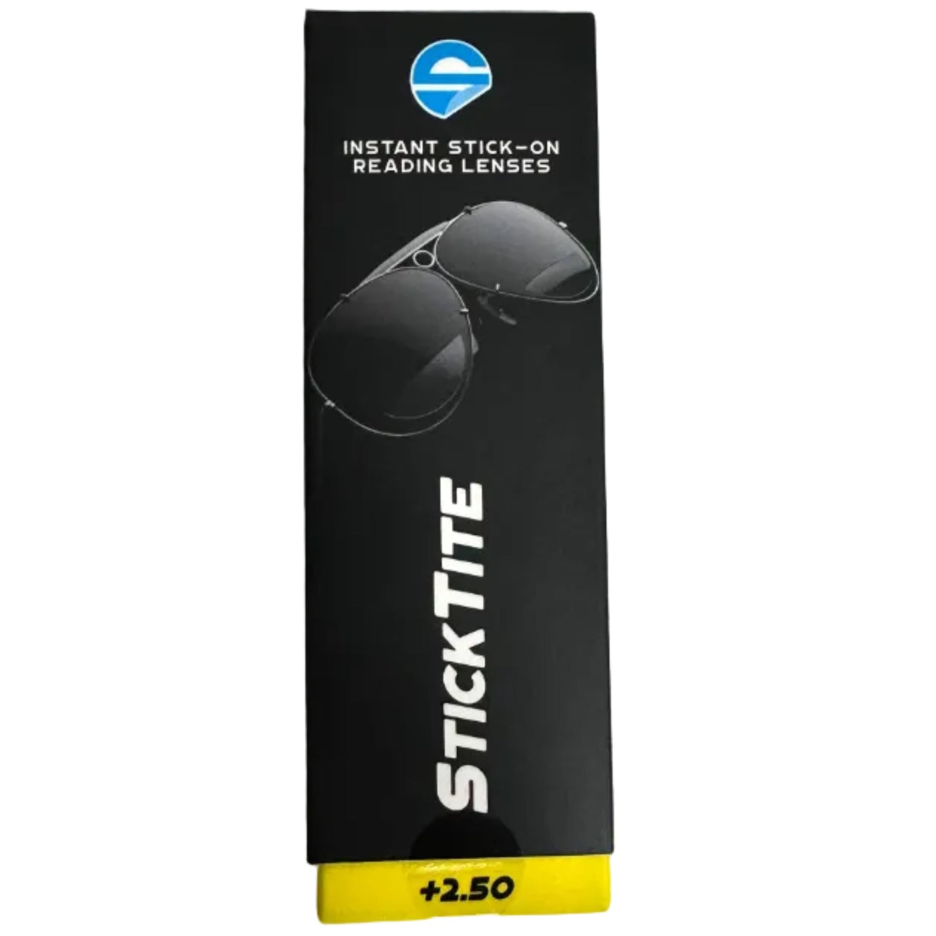 StickTite instant Stick-on Reading Lenses +2.50 Australia, New Zealand