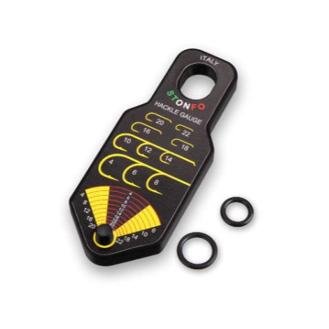 Stonfo Hackle Gauge Fly Tying Tools, Fly Fishing Australia, New Zealand 