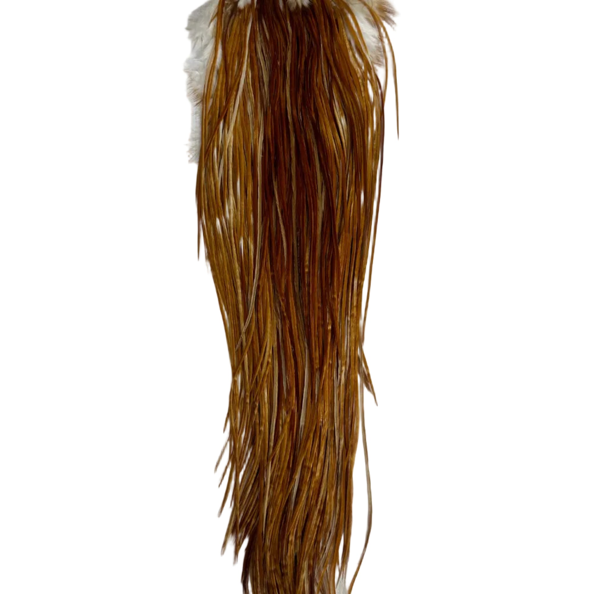 Whiting Hebert Miner dry Fly Saddle - Bronze Grade, Medium Brown, NZ Australia