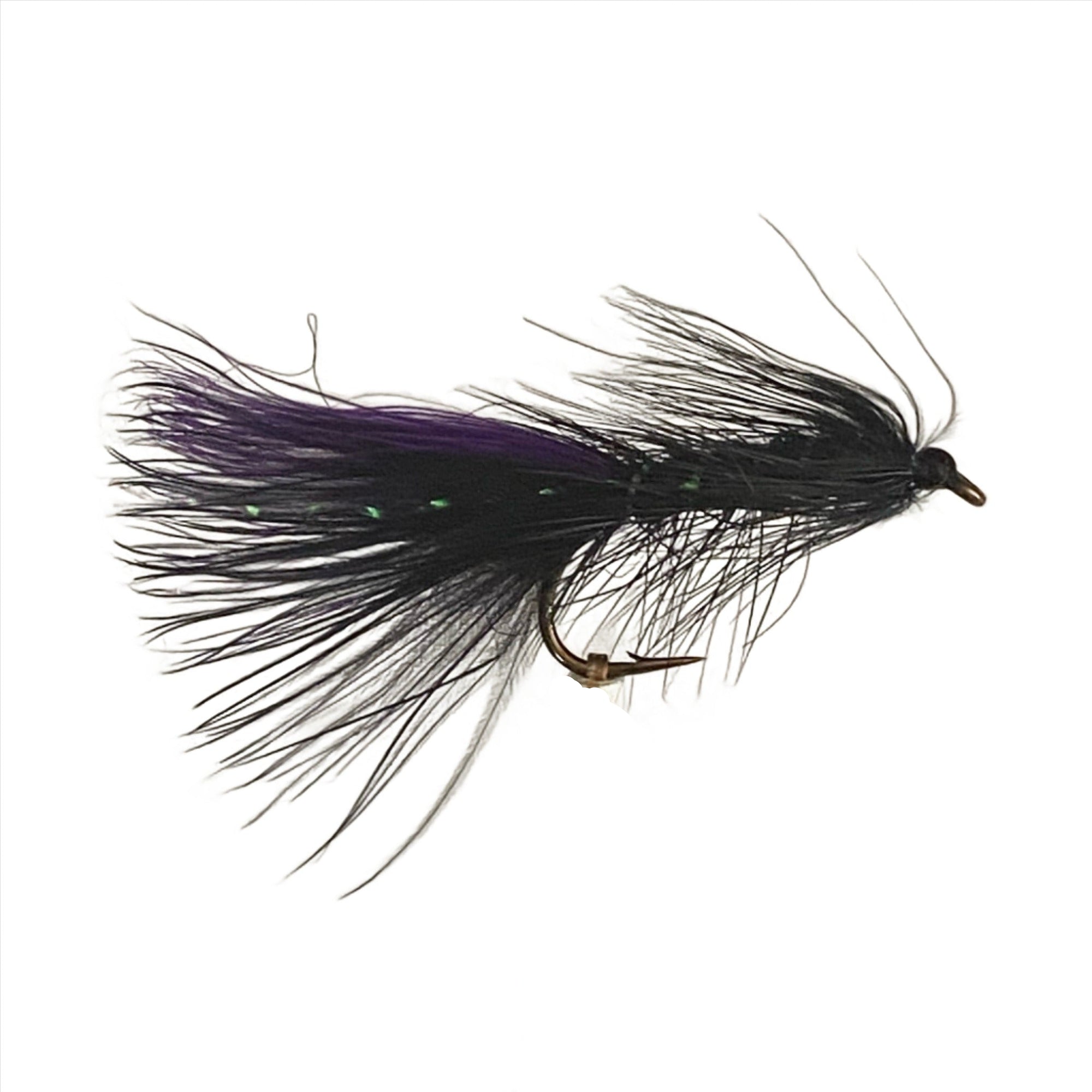 Fly Fishing Dry FLy Best Pattern Australia New Zealand Tasmania Wooly Bugger Black