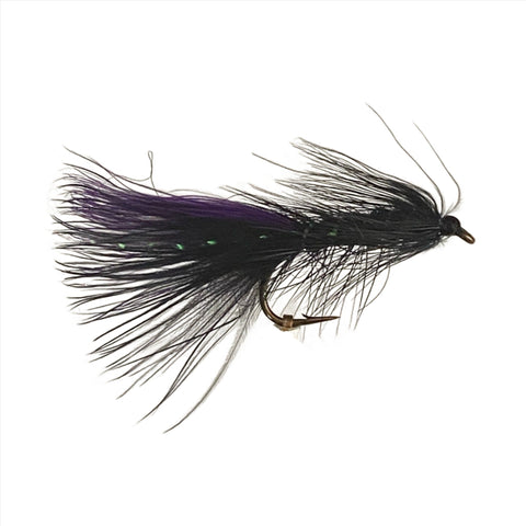 Fly Fishing Dry FLy Best Pattern Australia New Zealand Tasmania Wooly Bugger Black
