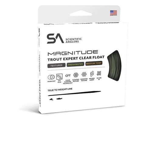 Scientific Anglers Magnitude Textured 10' Clear Float Tip Fly Line, Fly Fishing Australia, New Zealand 