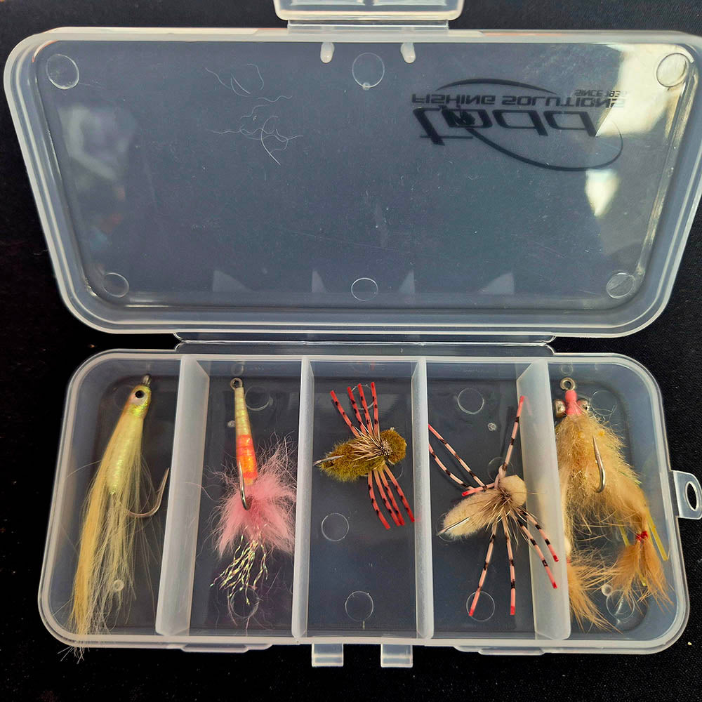 saltwater fly pack bream flathead