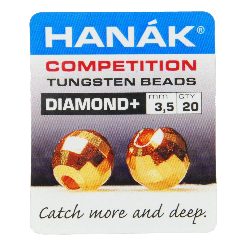 Hanak Tungsten Beads Diamond+