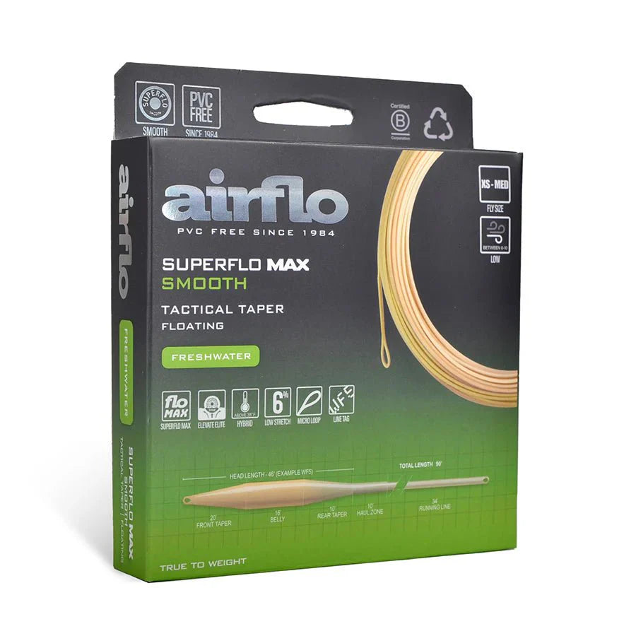 Airflo Superflo Max Smooth Tactical Taper Floating Australia NZ